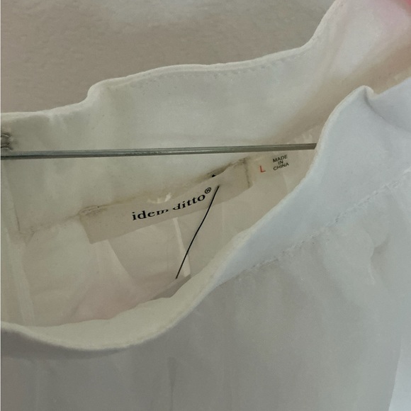 Idem Ditto White Tulle Skirt - Picture 2 of 4